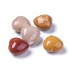 Natural Mookaite Heart Love Stone G-F659-B04-1