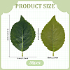 Polyester Artificial Leaf AJEW-WH0752-284A-2