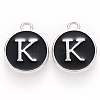 Platinum Plated Alloy Charms LS-ENAM-S118-02K-P-1