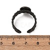 Curb Chains Shapes 304 Stainless Steel Ring Components STAS-P454-04A-B-3
