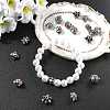 18Pcs 6 Styles Tibetan Style Alloy Beads FIND-CJ0005-74-6