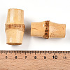 Natural Bamboo Beads WOOD-N016-55-3