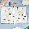 6 Pages Felt Brooches Collection Binder Book AJEW-WH0709-134B-4
