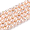 Electroplate Opaque Glass Beads Strands GLAA-T032-P4mm-AB09-1