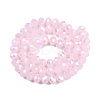 Electroplate Glass Beads Strands LS-EGLA-A044-J8mm-B02-3