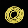 Transparent Glass Beads Strands EGLA-A044-T2mm-MD29-4
