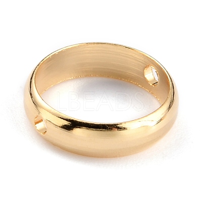 Brass Beads Frames KK-O133-014D-G-1