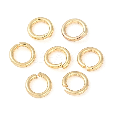 Brass Open Jump Rings X-KK-N254-45A-G-1