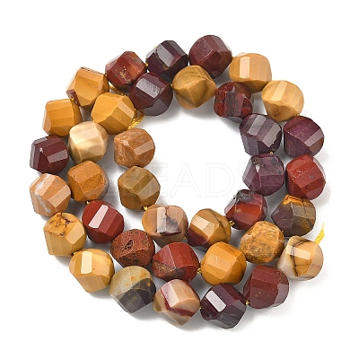 Natural Mookaite Beads Strands G-C267-B04-1