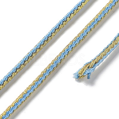 14M Two Tone Polyester Braided Cord OCOR-G015-02A-02-1