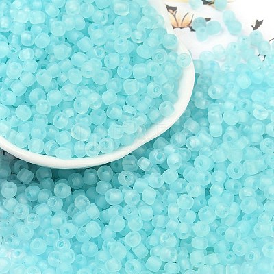 6/0 Luminous Glass Seed Beads SEED-NH0001-01F-1