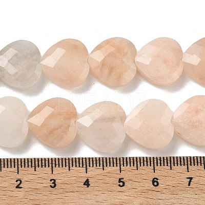 Natural Pink Aventurine Beads Strands G-A309-A15-01-1