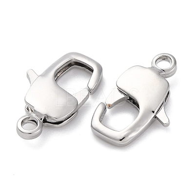 Brass Lobster Claw Clasps KK-H513-01A-P-1