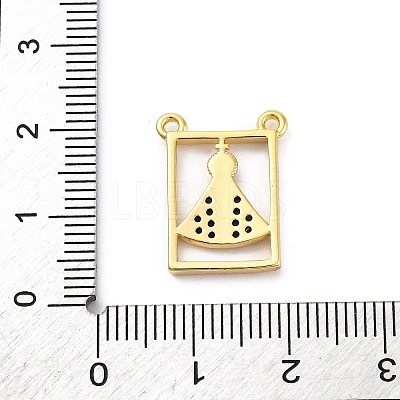 Brass Micro Pave Cubic Zirconia Pendants KK-U066-21A-G-1