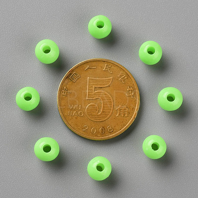 Opaque Acrylic Beads MACR-S370-C6mm-A30-1