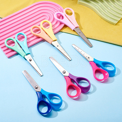 6Pcs 6 Styles Steel Scissors TOOL-TA0001-09-1