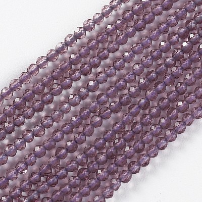 Glass Beads Strands EGLA-E057-02B-19-1