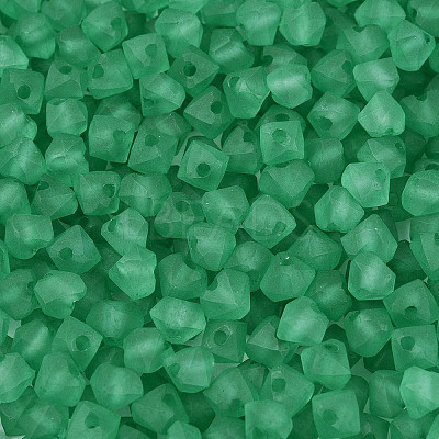 FGB Frosted Transparent Glass Seed Beads SEED-N013-03A-09-1