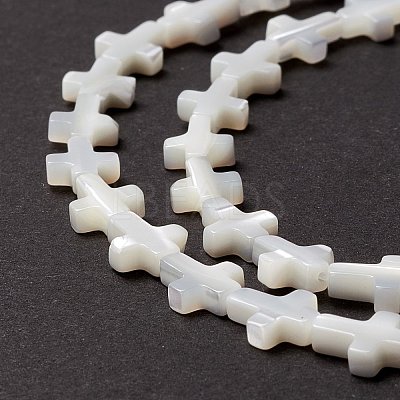 Natural Trochid Shell/Trochus Shell Beads SSHEL-O0001-22B-1