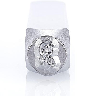 Iron Seal Stamps AJEW-BC0001-05J-1