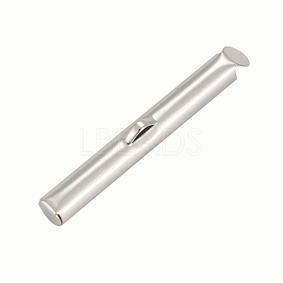 Iron Slide On End Clasp Tubes X-IFIN-R212-3.0cm-P-1