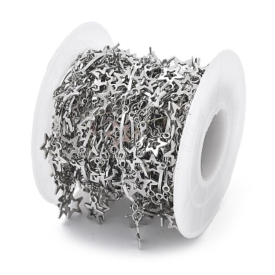 304 Stainless Steel Link Chains CHS-U002-05P-04-1