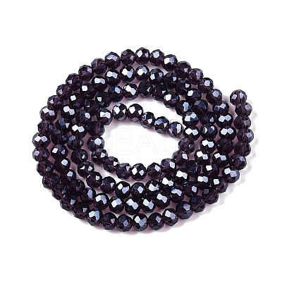 Electroplate Glass Beads Strands LS-EGLA-A044-T4mm-A15-1
