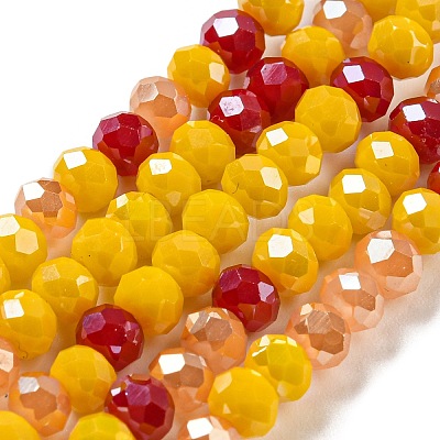 Glass Beads Strands LS-EGLA-A034-M4mm-22-1