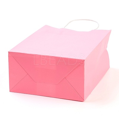 Pure Color Kraft Paper Bags AJEW-G020-B-11-1