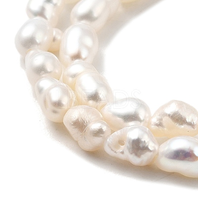 Natural Cultured Freshwater Pearl Beads Strands PEAR-I007-01O-01D-1