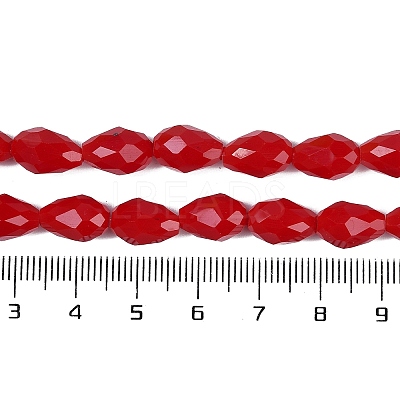 Opaque Solid Color Beads Strands EGLA-N013-P10mm-D07-1
