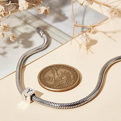 Sterling Silver Beads STER-WH20009-04Y-P-1