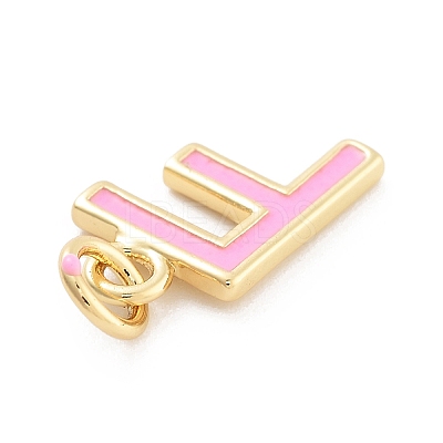 Rack Plating Brass Pendants KK-C065-02F-G-1