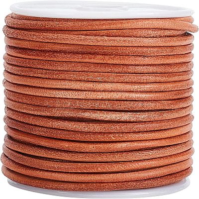 Cowhide Leather Cord WL-WH0010-01A-1