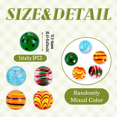 Mixed Styles Glass Beads GLAA-TAC0001-32-1