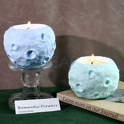 DIY Round Candle Holder Silicone Molds PW-WG4868C-01-1