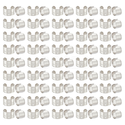 200Pcs 304 Stainless Steel Ear Cuff Findings FIND-DC0002-20-1