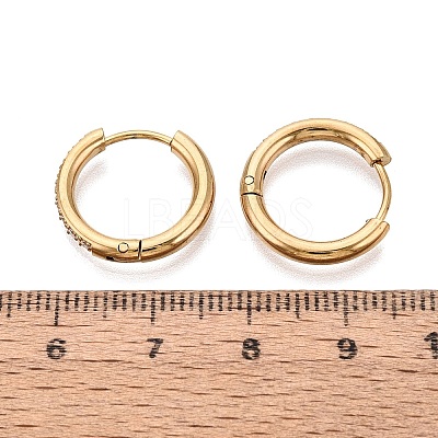 304 Stainless Steel Hoop Earrings X-STAS-Q113-13G-02-1