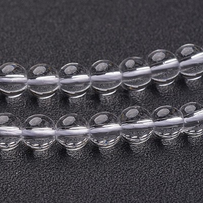 Synthetic Quartz Crystal Beads Strands X-GSR6mmA039-1-1