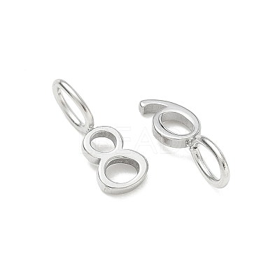 304 Stainless Steel Charms SA-CBA9F11-01P-1