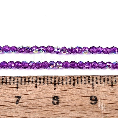 Transparent Glass Beads Strands EGLA-N028-01A-A03-1
