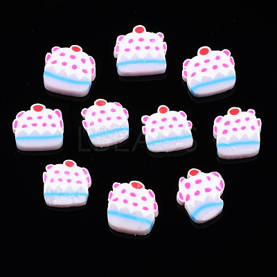 Handmade Polymer Clay Cabochons CLAY-N006-56-1