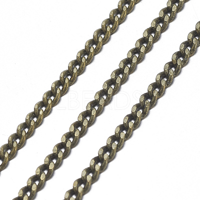 Brass Twisted Chains CHC-S108-AB-NF-1