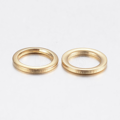 304 Stainless Steel Linking Rings X-STAS-F155-06G-10mm-1