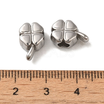 Non-Tarnish 304 Stainless Steel European Beads STAS-K285-21P-1