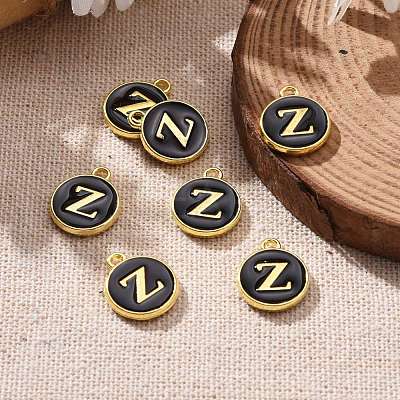 Golden Plated Alloy Charms X-ENAM-S118-02Z-1