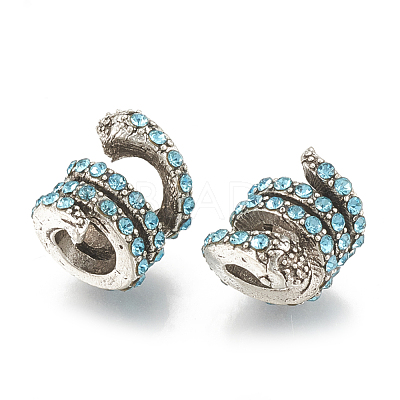 Alloy European Beads X-MPDL-S066-019B-1