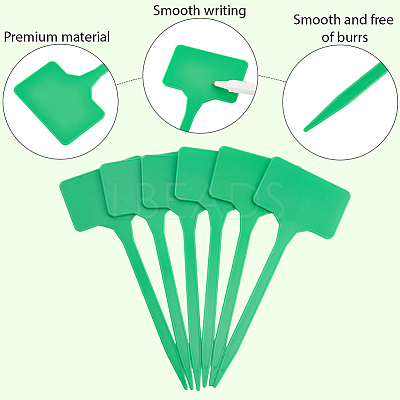 50Pcs Plastic Plant Labels FIND-SP0005-64D-1