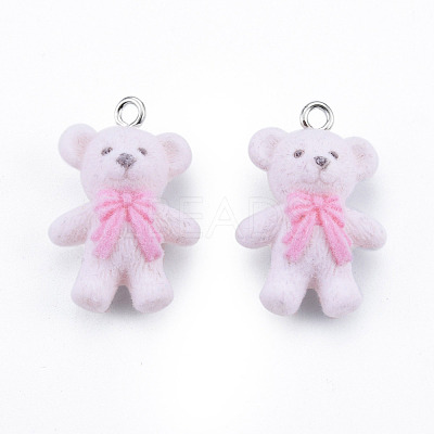Opaque Resin Pendants RESI-T053-12-1