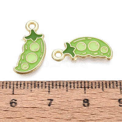 Alloy Enamel Pendants ENAM-Q003-14G-1